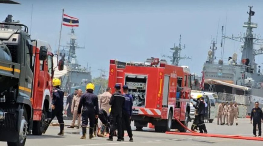 A THAI NAVY WARSHIP "FRIENDLY FIRE" INCIDENT RELATED TO 13 INJUREDS
