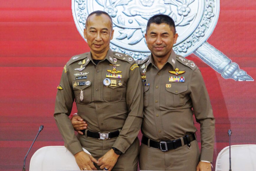 AMID RUMS OF A POWER STRUGGLE, THAILAND'S NATIONAL POLICE CHIEF AND HIS DEPUTY ARE SUSPENDED