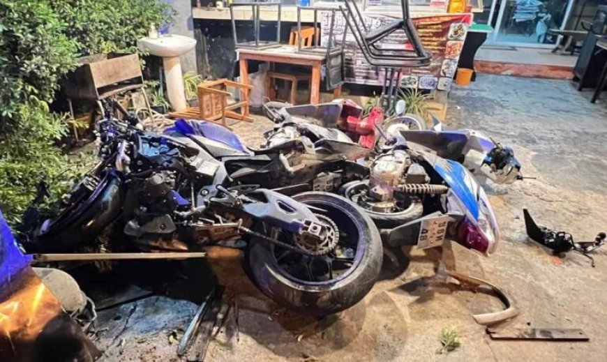 2 foreigners and a Thai killed, another injured following motorbike collision in Chalong