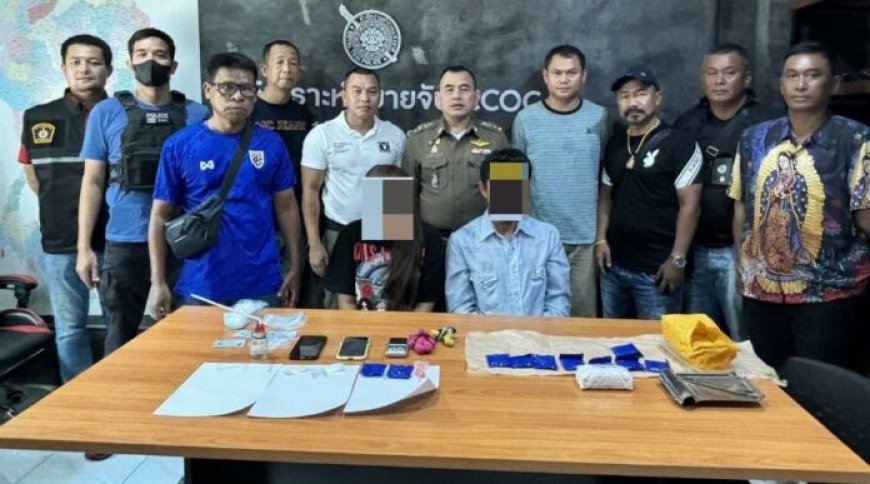 Couple Arrested in Patong with 4,000 Meth Pills
