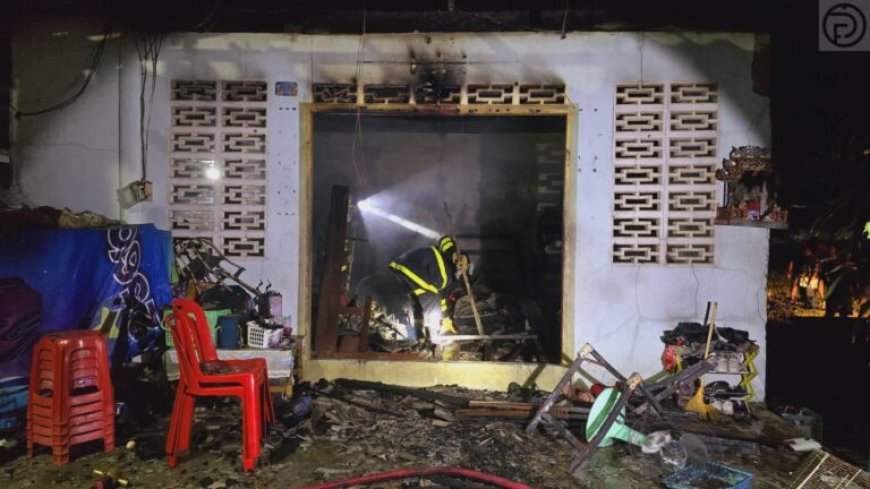 ELDERLY RESIDENT ESCAPES AS PHUKET HOME DESTROYED BY FIRE