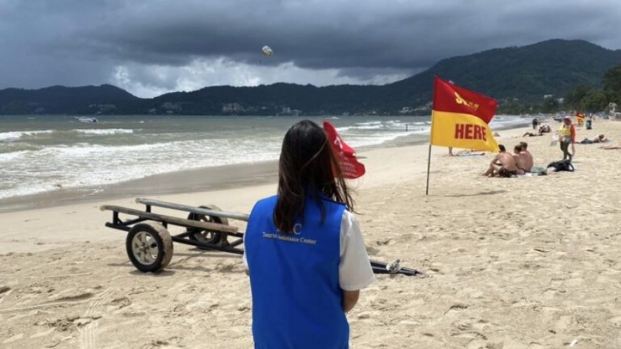 MAN DROWNS AFTER BEING CAUGHT IN KAT NOI BEACH RIP