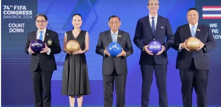 Football superstars travel to Thailand for the 74th FIFA Congress.