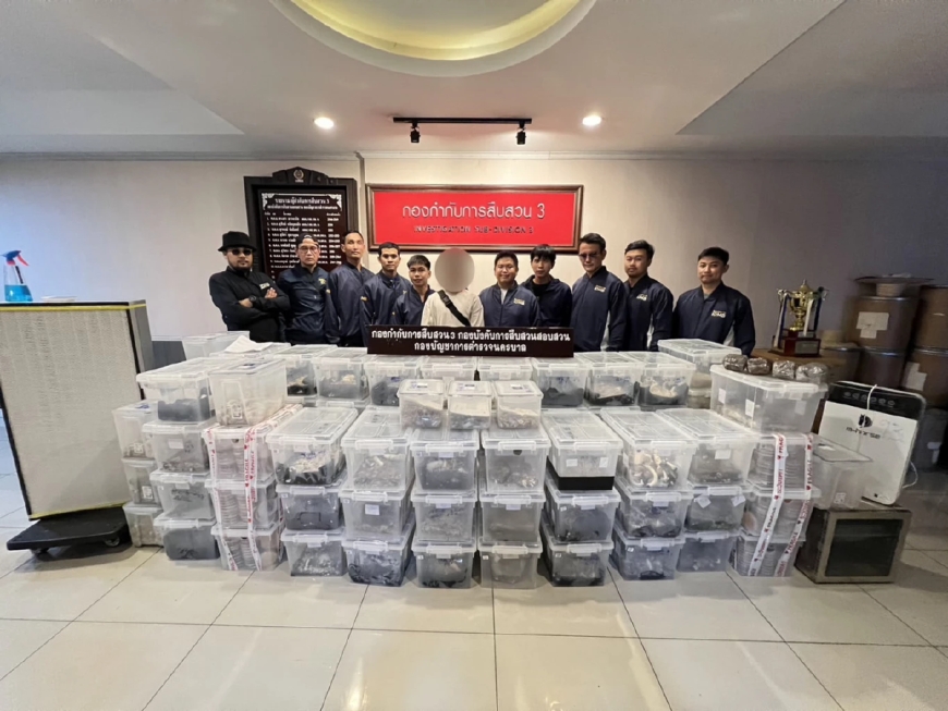 Police arrest man for selling psilocybin mushrooms in Bangkok