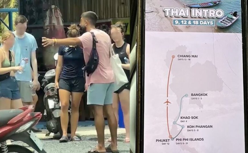 BRIT ARRESTED ON KOH PHA NGAN FOR RUNNING ILLEGAL TOURS