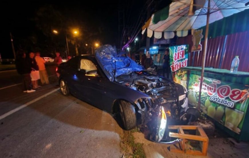 Teenager killed as BMW ploughs into motorbike in Phuket