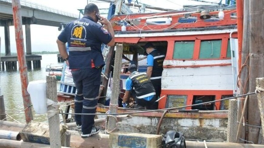 Fisherman electrocuted while repairing boat near Chanthaburi pier