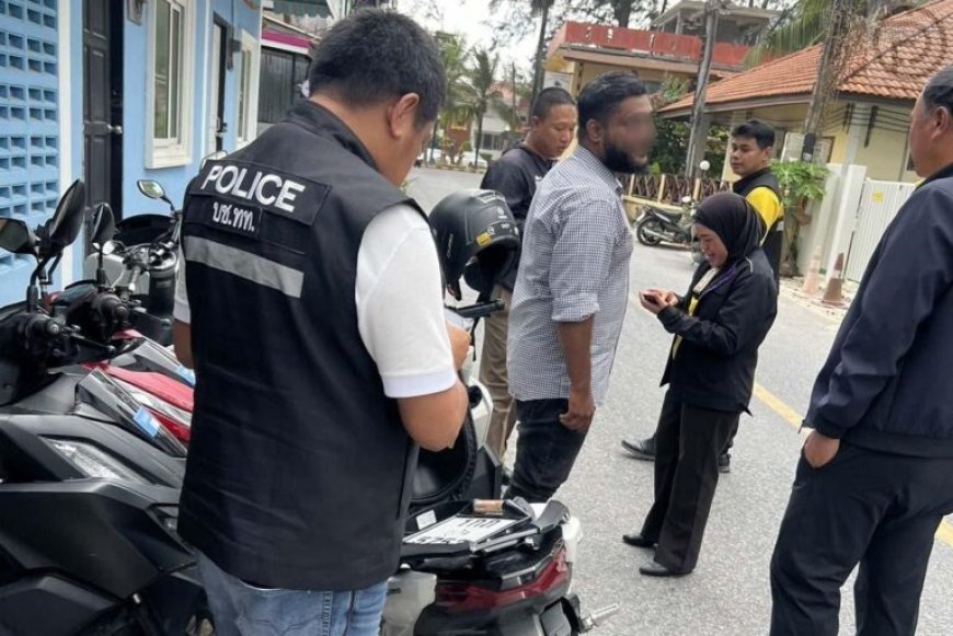 PHUKET MOTORBIKE TAXI DRIVER ARRESTED AFTER NETIZENS THOUGHT
