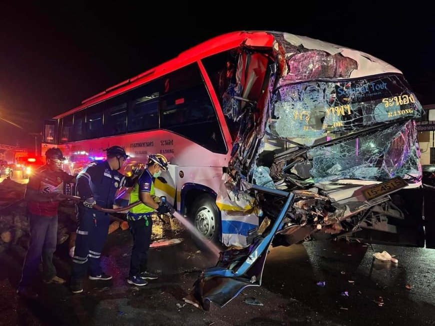 It is known that there are people affected by the Chumphon tourist bus accident