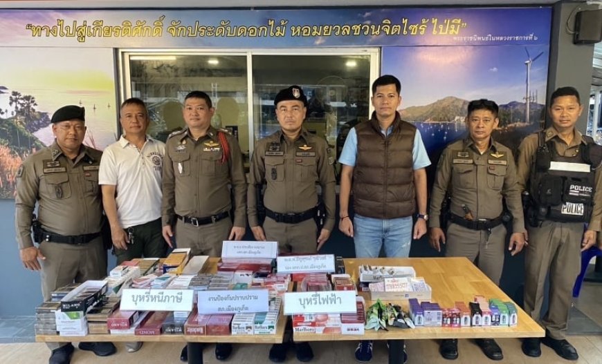 Women arrested after B500k in illegal sales of untaxed cigarettes, vaping liquids