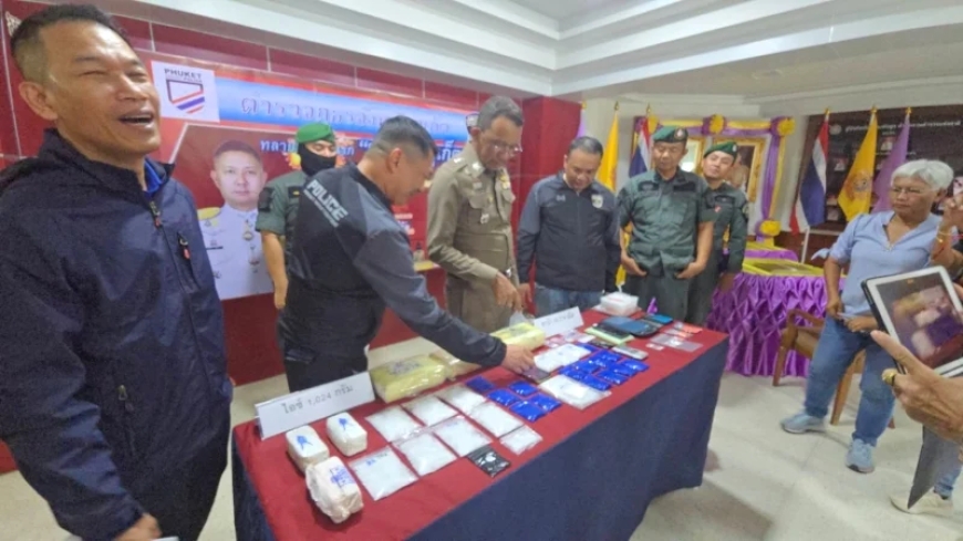 Phuket police seize nearly 3 kilogrammes of crystal meth in Rawai