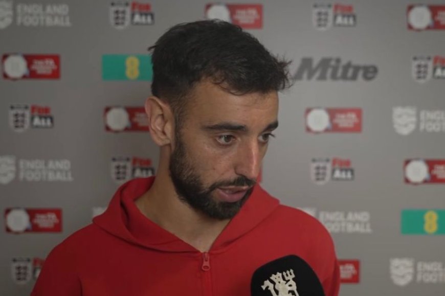 Bruno Fernandes Vows to Lift Manchester United Spirits After Community Shield Loss to Man City