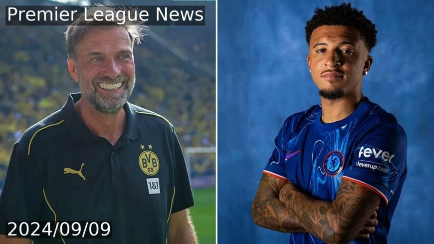 Jadon Sancho Praises Jurgen Klopp Amid Criticism Over Manchester United Loan